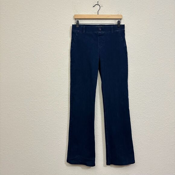 Betabrand Denim - BETABRAND Yoga Denim Jeans Blue Mid Rise Boot Cut Flare Y2K Bratz